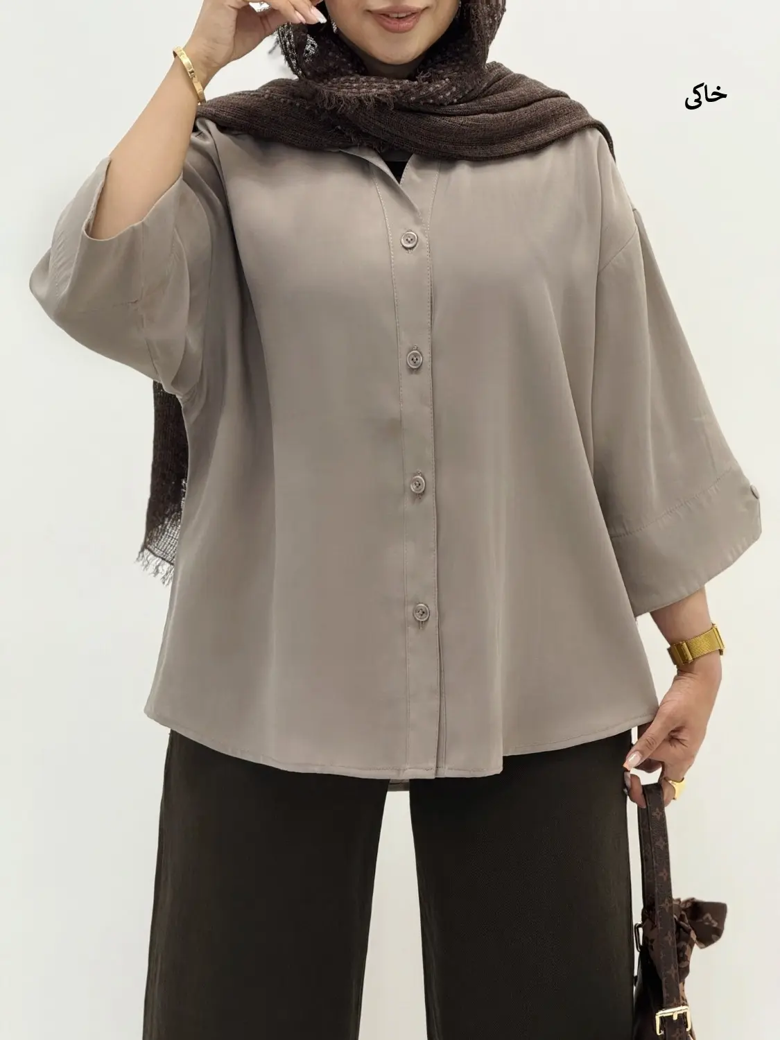 4387-شومیز وارداتی پری